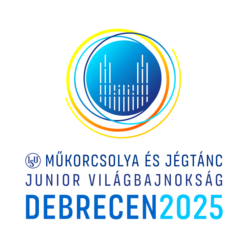 You are currently viewing Elkészült a 2025. évi ISU Műkorcsolya és Jégtánc Junior Világbajnokság logója: Bemutatkozik Debrecen különleges látványvilága